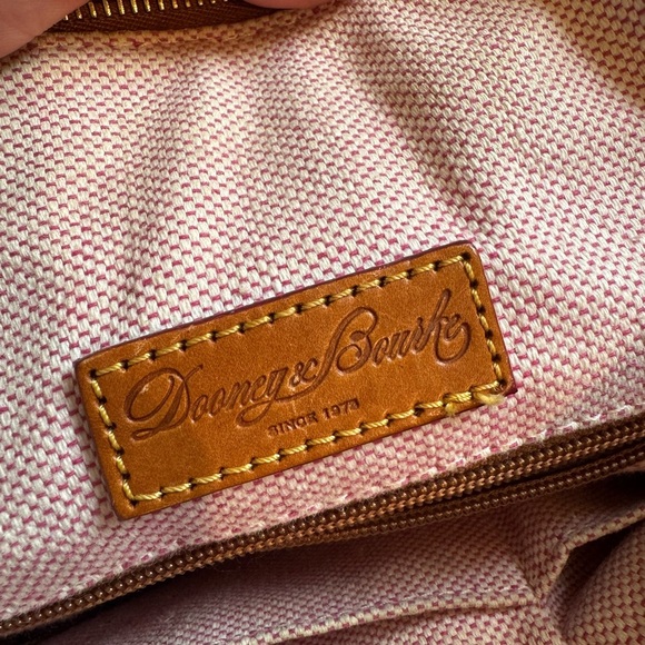 Dooney & Bourke Dillen Double Pocket Satchel - Picture 7 of 9